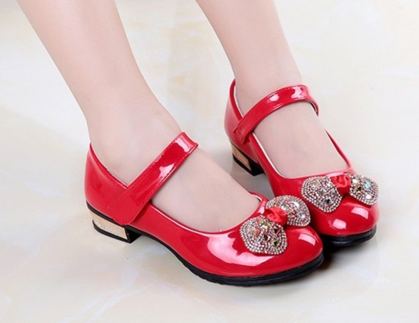 Ballerines pour filles avec nœud 23