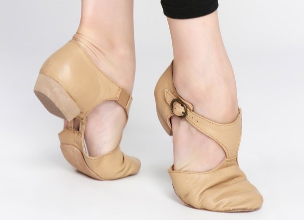 Balletschoenen voor dames beige 34,5