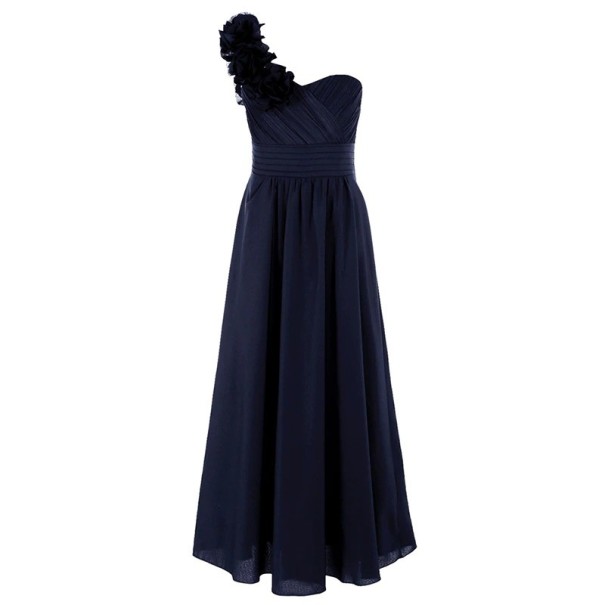 Ballkleid für Mädchen N139 dunkelblau 10