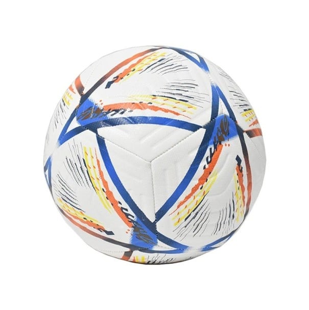 Ballon de football taille 5 diamètre 21,5 cm Ballon d'entraînement résistant à l'usure pour enfants et adultes Convient aux surfaces extérieures 1