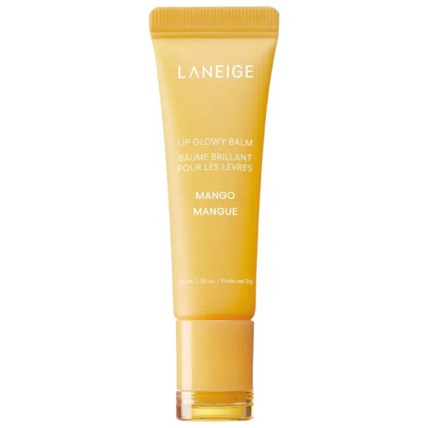 Balm hidratante para lábios brilhante 10 g Levemente colorido e perfumado Para cuidados de verão com os lábios e uso diário Mango