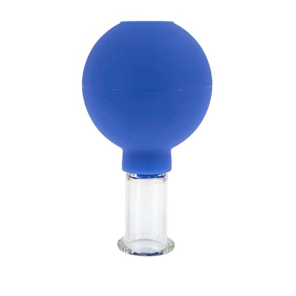 Balon de masaj cu vid 25 mm albastru