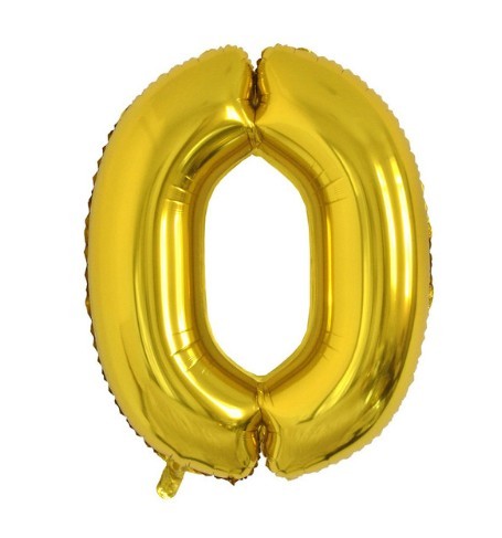 Balony Cyfry J1023 złoto O