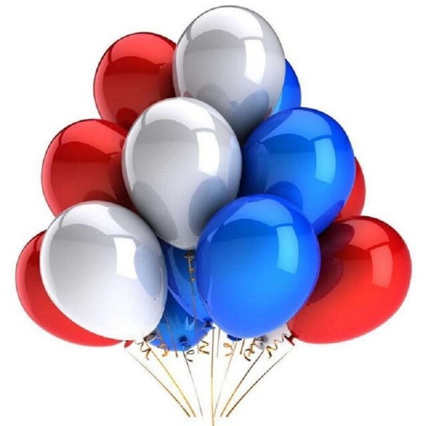 Balony urodzinowe wielokolorowe 25 cm 30 szt 8