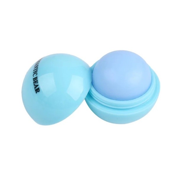 Balsamo idratante colorato per labbra a forma di pallina Balsamo durevole e non appiccicoso Contro le screpolature delle labbra Cura quotidiana 3
