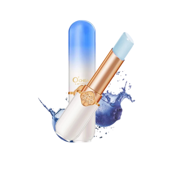 Balsamo labbra colorato idratante resistente all'acqua 3 g Colore delicato e nutrimento per le labbra Balsamo labbra resistente all'acqua Lucentezza colorata e idratazione Labbra senza secchezza Blueberry