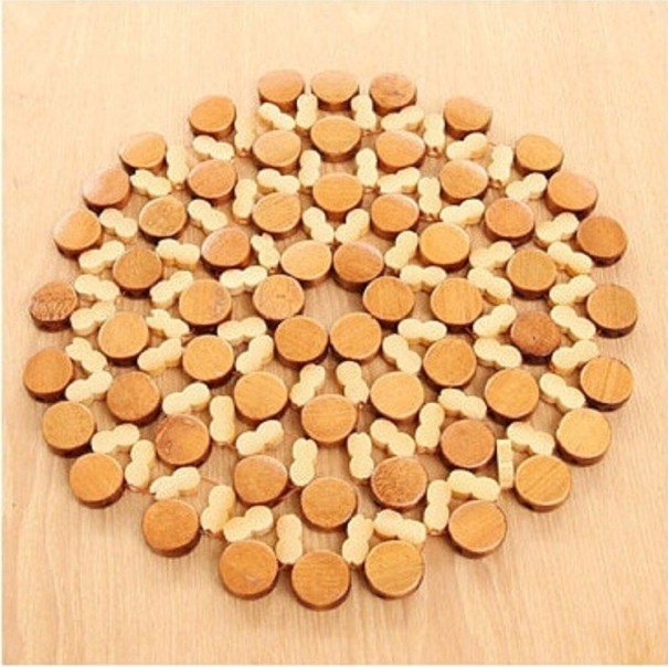 Bamboe placemats 21 cm