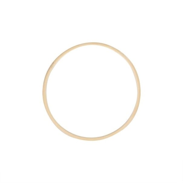 Bamboe ring voor kransen Natuurlijke basis voor het maken van kransen en ronde decoraties Basis voor het schikken van bloemen en groen 15 cm