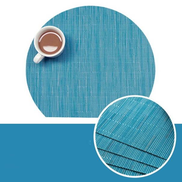 Bamboo Pattern Placemat turquoise