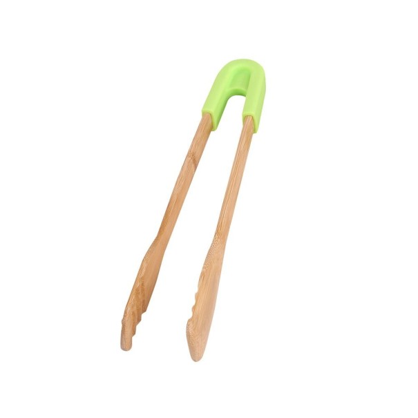 Bamboo Serving Tongs light green