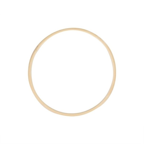 Bambus krans ramme 19 cm