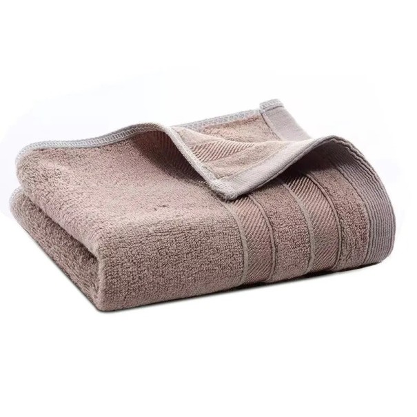 Bambusfiberhåndklæde Bambushåndklæde Hypoallergenisk blødt håndklæde Meget absorberende håndklæde 33 x 73 cm khaki
