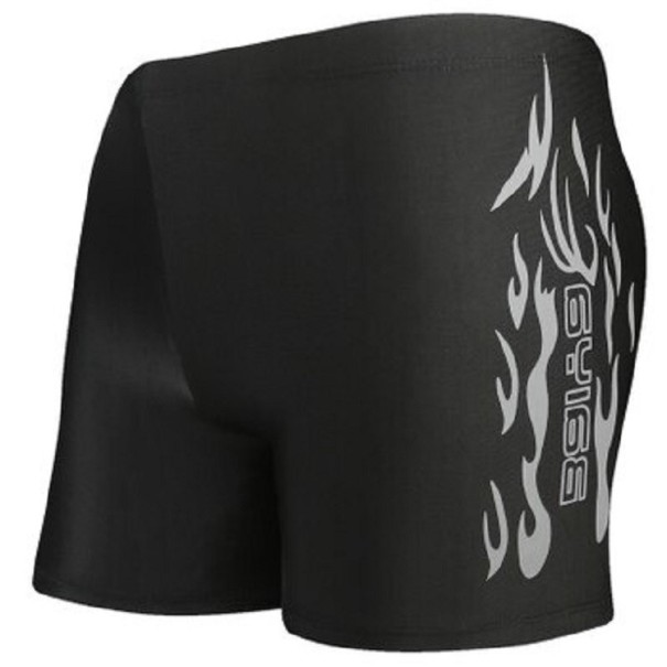 Bañador de hombre con llamas F965 gris L 1