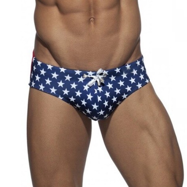 Bañadores de hombre con estrellas azul oscuro M