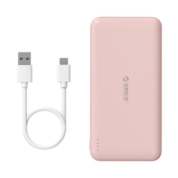 Banco de energía 10000 mAh K674 rosa