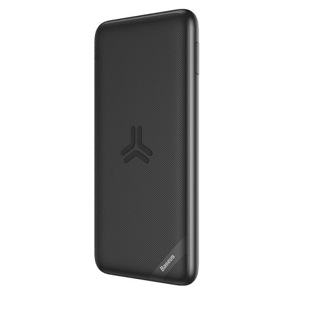 Banco de energía inalámbrico 10000 mAh negro