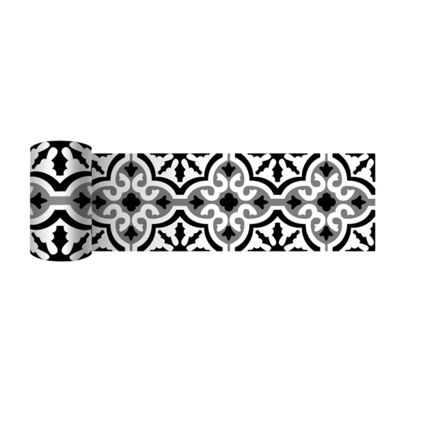 Banda adezivă pentru perete, rezistentă la apă, 10x200cm, pentru protecția pereților, aplicare ușoară, design modern pentru băi și bucătării 7