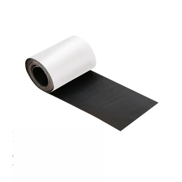 Bandă autoadezivă pentru reparații din piele 7,6x152 cm Bandă adezivă puternică pentru repararea canapelelor, scaunelor auto, genților și scaunelor din piele Plastic impermeabil negru