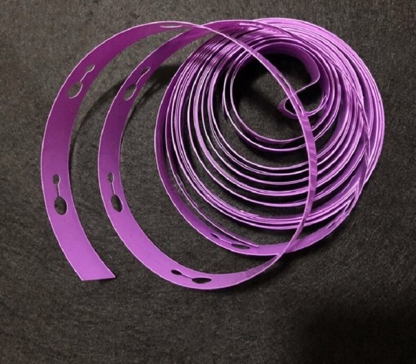 Banda de ghirlande cu baloane 5 m violet