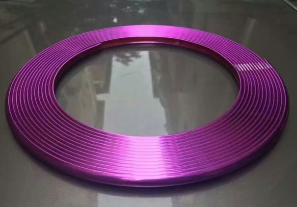 Bandă de protecție auto 2 m violet
