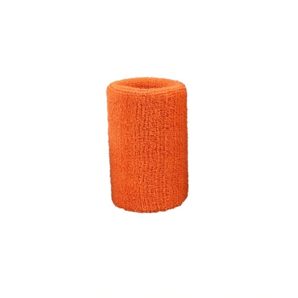 Banda deportiva para el sudor de 11 cm naranja