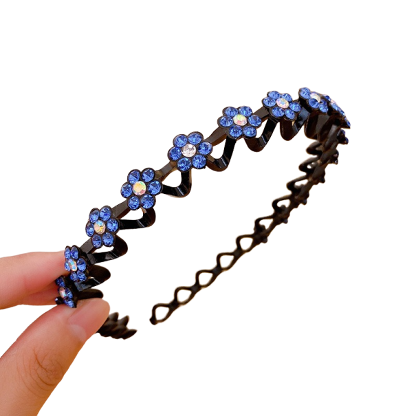 Banda para el pelo T923 azul