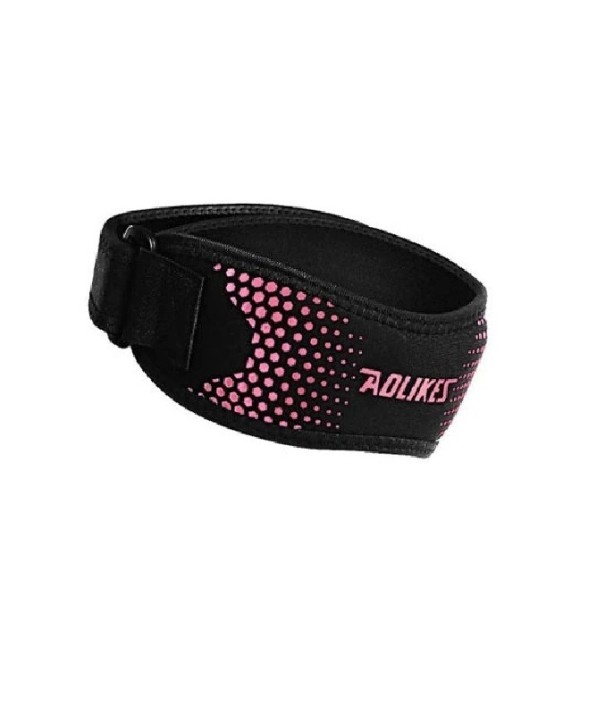 Bandage de genou rose