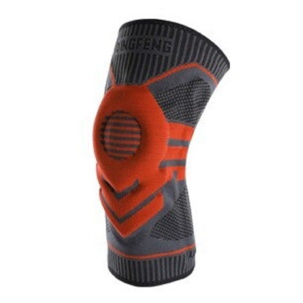 Bandage de genou Z284 rouge L