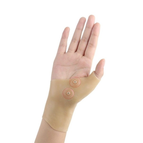 Bandage de poignet avec des aimants 1