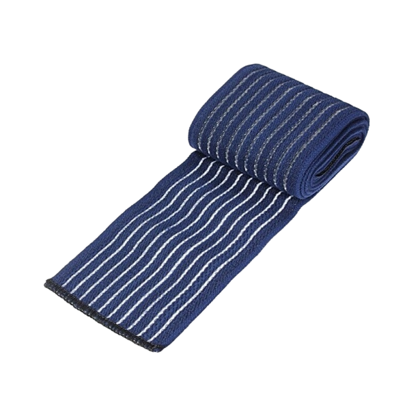Bandagem elástica para o joelho 120 x 7,8 cm azul