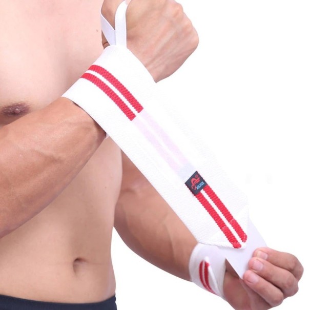 Bandaggi per polso 2 pz P3723 bianco