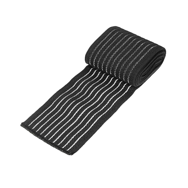 Bandaj elastic pentru genunchi 120 x 7,8 cm negru