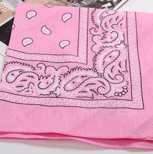 Bandana-sjaal roze