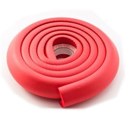 Bande de protection pour les bords de table et de meubles 2 m J3512 rouge