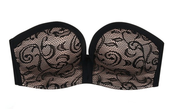 Bandeau podprsenka J1655 černá 85C