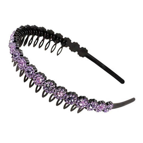 Bandeau pour cheveux T930 violet