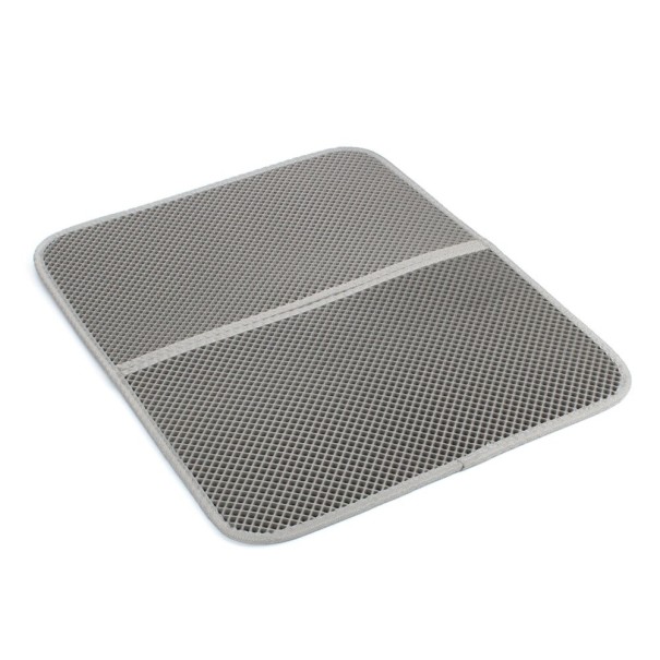 Bandeja de arena para gatos gris XL