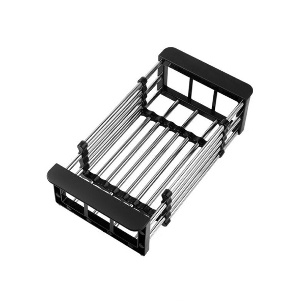 Bandeja recogegotas plegable 46,5 x 16,5 cm negro