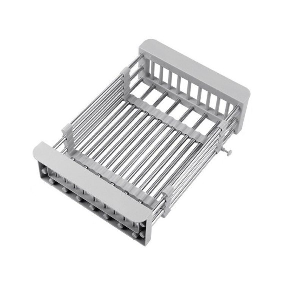 Bandeja recogegotas plegable 46,5 x 22,5 cm gris