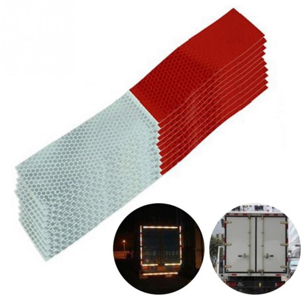 Bandes adhésives réfléchissantes 10 pcs 1