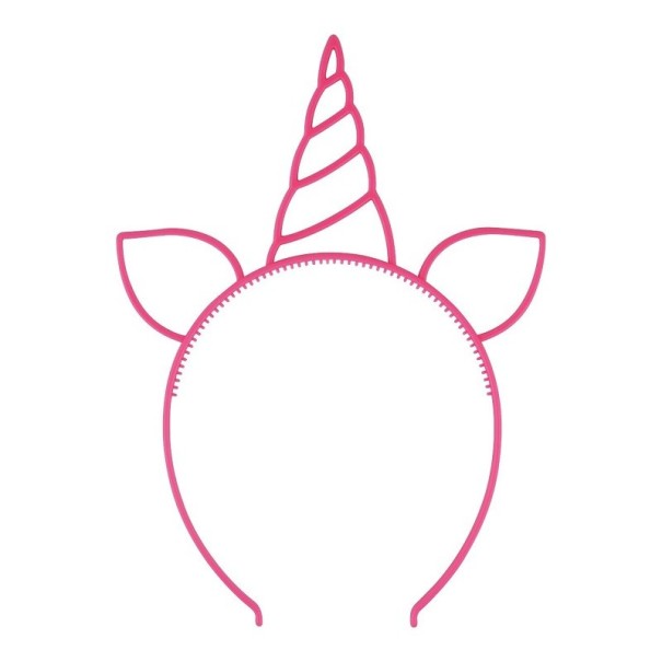 Bandita luminoasa petrecere unicorn 2 buc roz