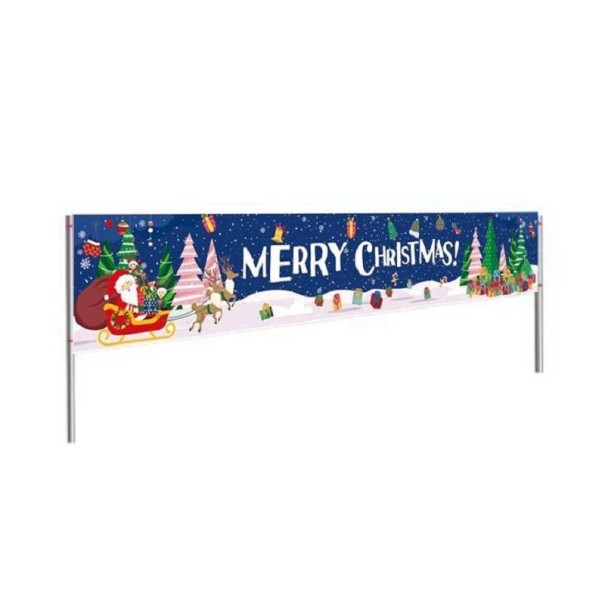 Banner navideño 240 x 40 cm 2 Banner navideño 240 x 40 cm 2