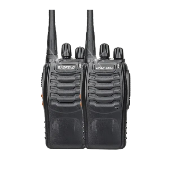 Baofeng BF 888S​​​​​​​ Walkie Talkie cu antenă 2 buc Transmițător Walkie Talkie profesional 16 canale Walkie Talkie de mare putere cu lanternă LED 11,5 x 6 x 3,3 cm 1