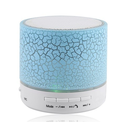 Bärbar Bluetooth-högtalare blå