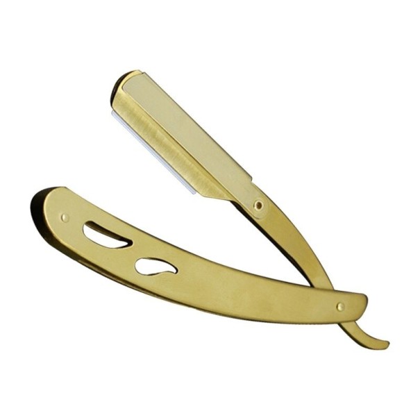 Barberkniv P3323 guld