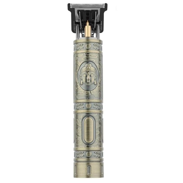 Barbermaskine med 4 tilbehør bronze