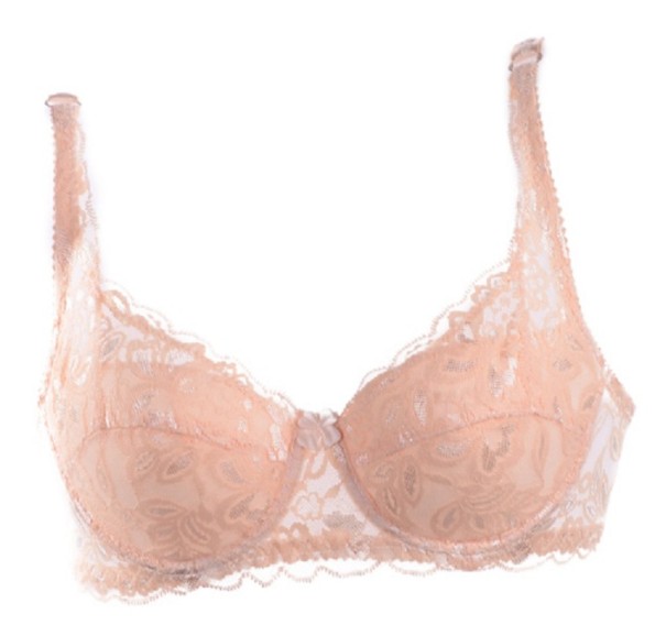 Bardot-bh i spets J3152 krämfärgad 70B