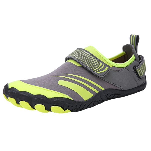 Barefoot topánky na suchý zips sivá 39