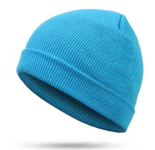 Barevná unisex čepice J3249 světle modrá