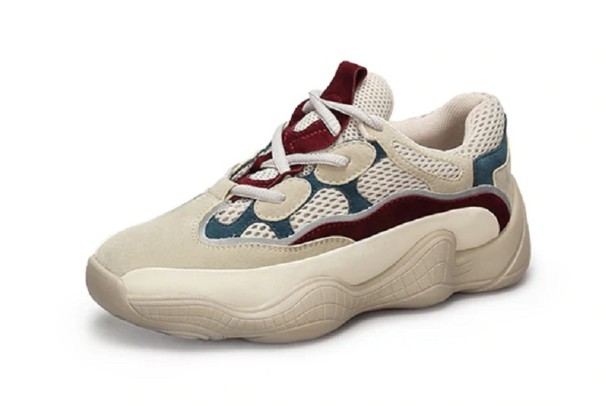 Barevné dámské sneakers J1024 vínová 37